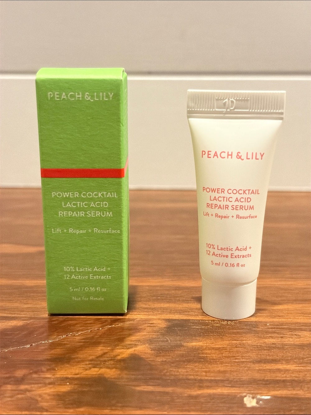 🌺5x$25- Peach & Lily Power Cocktail Lactic Acid Repair Serum